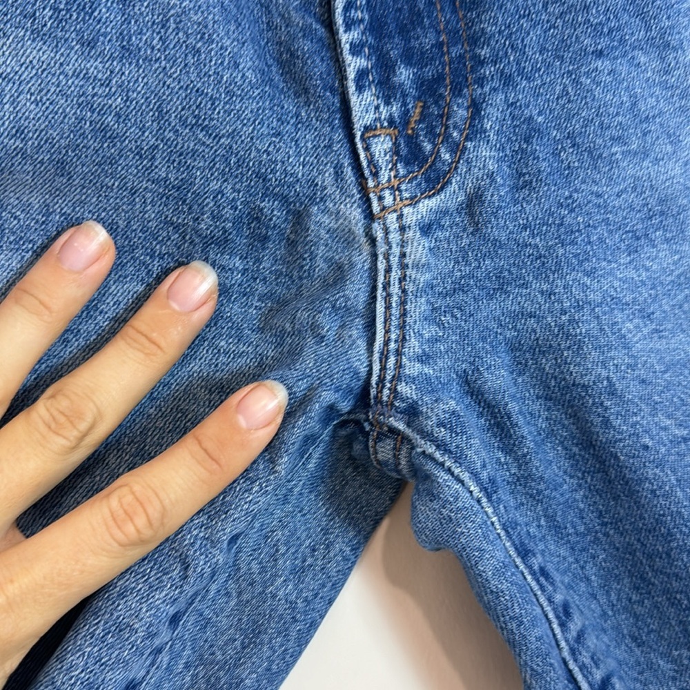 MOTHER Straight Leg‎ Jeans Size 27- The Insider Ankle Bloom and Doom- Distressed - Picture 9 of 11